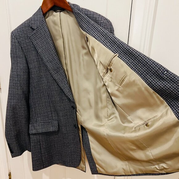 Paul Stuart Wool Sport Coat Blazer Jacket Size 46 Long - Picture 8 of 16